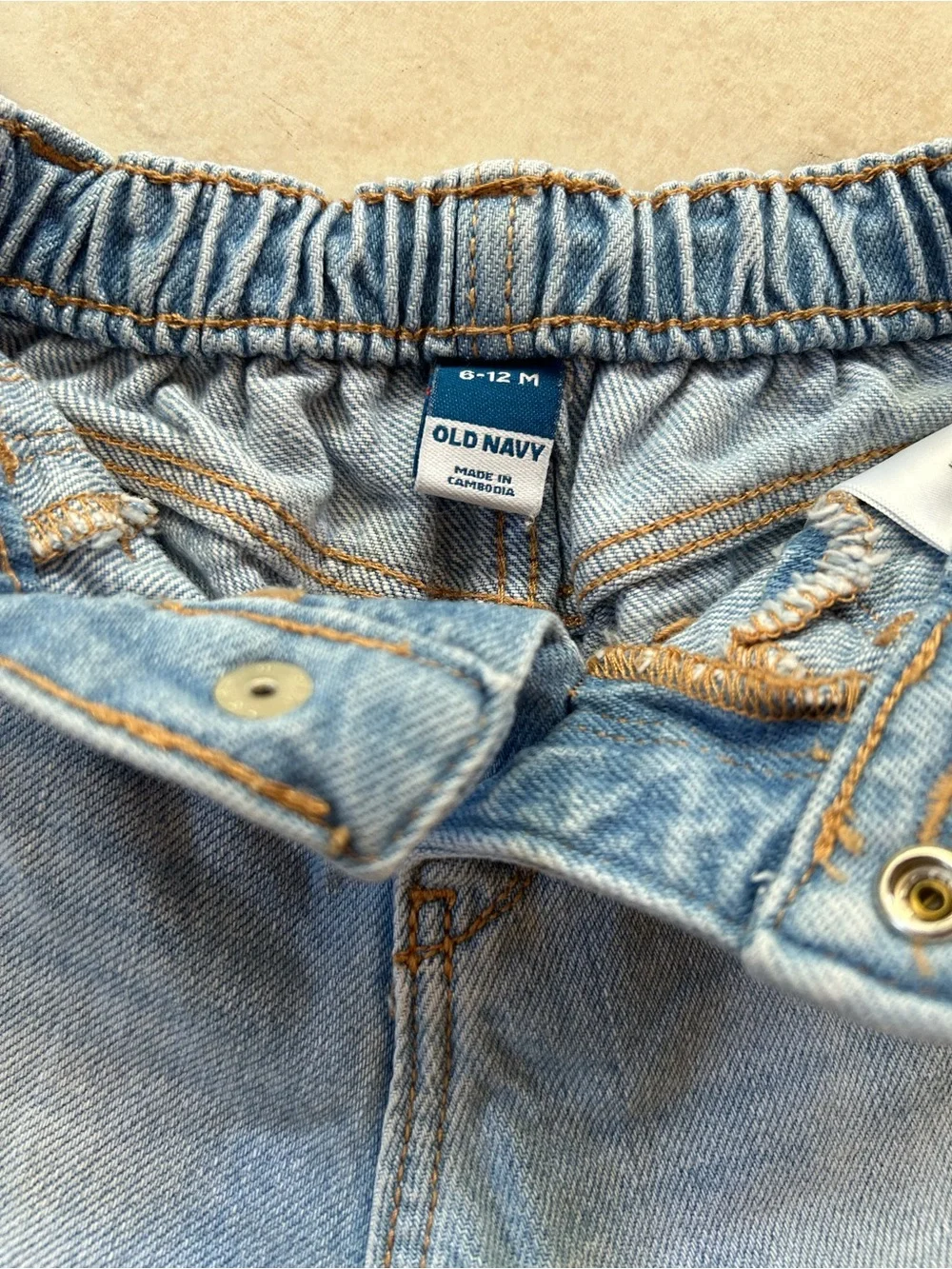 Old Navy Baby Light Blue Denim Jeans - Kids Bottoms